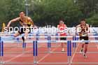 Hurdles, 2026 North Eastern Track and Field Champs, Shildon, County Durham. Photo: David T. Hewitson/Sports for All Pics